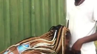 Fucking behind borehole