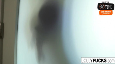 Tattooed dark haired with fake boobies likes bedroom